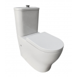 Toilet Suite Rimless Flush BTW A3992H S/P Pan Extra Height 